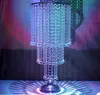 Decoration Wedding decoration crystal flower vase for home decor/handmade flower of crystal vase