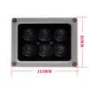 CCTV array ir illuminator infrarood lamp 6 stks array led ir outdoor waterdichte nachtvisie voor CCTV-camera