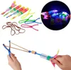 Nouveauté enfants LED jouets volants plus grande taille fronde incroyable flèche hélicoptère pour fête d'anniversaire fournitures Promotion cadeau