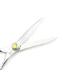 Lyrebird HIGH CLASS Hair cutting scissors Japan Hairdressing scissors 5 5 INCH Blue stone yellow stone NEW2498