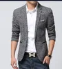 Whole- Gray suits black collars Casual suit jacket Men's Slim Coats cheap whole Drop support242l