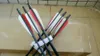 12 PK archery hunting 18 inch crossbow bolts pure carbon bolts with field point red and white arrow vane free shipping