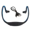 Navio dos EUA! S9 fone de ouvido Bluetooth Wireless Headset Wrap Around Esporte MP3 player musical fone de ouvido sem fio dos auscultadores Jogador Rádio FM