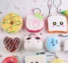 Entièrement kawaii squishy rilakkuma beignet squishies moeurs bretesttes de téléphone mignons charmes slow resing squisies jumbo puns téléphones charme8401812