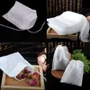 Empty Teabags Tea Bags String Heal Seal Filter Paper Teabag 5.5 x 7CM for Herb Loose Tea XB1