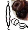 Magic Hair Pony Tail Maker Kunststoff Haar Styling Dutt Maker Shaper Zopf Halter Clip Twist Tool Haar Twist Styling Clip 3000 Stück