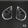 Stickers For 2013 Mitsubishi ASX ABS Chrome Front + back Fog light Lamp Cover Trim tt