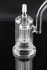 Hookahs Glass bong new design eight arm tree percolated oil rigs thick water pipe with nail dome