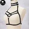 Sexiga Kvinnor Erotisk Harness Bandage Bur Bra Toppar Strappy Open Bra Gothic Body Harness Bondage Underkläder Garter Underkläder