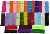 120PCS / lot 2.5 '' Nylonstirnbandbabyhaarbänder 32color für Ihre Wahl geben Verschiffen frei