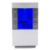 Nieuwe aankomst digitale draadloze LCD-thermometer Hygrometer Elektronische binnentemperatuur Vochtigheid Meter Klok Weerstation LZ0691