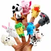 Sogar Mini-Tierfinger Baby-Plüschtier Fingerpuppen Sprechende Requisiten 10 Tiergruppen Gefüllte Plus-Tiere Kuscheltiere Spielzeug Gi6187642