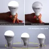 E27 LED لمبات مصباح الطوارئ 5W 7W 9W 12W اليدوي / التحكم التلقائي 180 درجة ضوء الباعة الشوارع استخدام العمل 3-5 ساعات