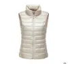 Gilet anfibio bianco 90% gilet invernale Gilet antracite Ultra Light Duck Down Gilet autunno rosso nero bianco blu gilet