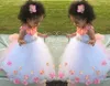 Doop Jurk - Mini Bruid Bloem Meisje Jurk - Kant Grote Bow - Tulle Wedding Emily Bloom Dress van Zulett