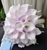 En gros Multi Couleur Calla Lily Fleurs Artificielles Bouquet De Mariage Latex Real Touch Calla Lily Bouquet De Fleurs De Mariage