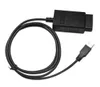 Elm327 USB Plastic OBDII Skaner diagnostyczny ELM 327 Kabel Interfejs USB Wersja 1.5 Wersja 2.1