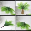 Decorative Flowers Wreaths Artificial Palm Tree Green Leaf Plants Plastic Potted Bonsai Leaves Garden Home Wedding Table Ornaments Dec 2Wplc