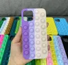 Fidget Case Уникальные 3D декомпрессионные чехлы телефона для iPhone 13 12 Pro Max 11 xr xs x 10 8 7 плюс мягкий силиконовый резиновый модный мобильный телефон задний гель кожа мобильная крышка 2021