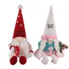 DHL Saint-Valentin Party Gnomes Décorations en peluche Peluche Tomte suédoise faite à la maison Boutique de bureau Tabletop Decor Ee