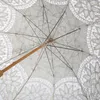 Parapluies dentelle pur coton brodé mariage parapluie Parasol fait à la main demoiselle d'honneur décoration 1348200