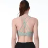 Fitnessstudio-Bekleidung Impact Criss Cross Workout Sport-BHs für Frauen Riemchen-Crosscross-BH Yoga Laufen Fitness Sportlich Activewear Tops