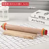 Houten Rolling Pin Fondant Cake Verstelbare Pizzeria Dough Bakken Rolling Pin Dumpling Skin Rodillo de Cocina Home Gadget DG50RP 211008