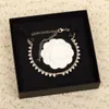 قلادة قلادة سحر ذات جودة فاخرة مع تصميم مجوف وماس للنساء هدية مجوهرات الزفاف لها ختم صندوق PS4261