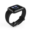 116Plus smart watch armband armband med färg pekskärmsmeddelande påminner om mobiltelefoner 116 plus smartwatches med detaljhandeln