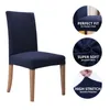 1/2/4/6 Pcs Jacquard Plain Dining Chair Cover Spandex Elastic Chair Slipcover Case Stretch Chair Cover for Wedding Hotel Banquet