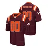 Benutzerdefiniertes Virginia Tech Hokies-Fußballtrikot, Michael Vick, Bucky Hodges, Ryan Willis, Hendon Hooker, Damon Hazelton, genähte College-Trikots mit beliebigen Namen und Nummern