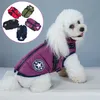 Harnais pour animaux de compagnie Vêtements pour chiots Vêtements imperméables pour chiens Veste d'hiver pour animaux de compagnie chauds pour petits chiens Shih Tzu Chihuahua Pug Coat 211013