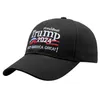 Donald Trump 2024 Casquettes de Baseball Keep America Great US Election Présidentielle Casquette Réglable Sports de Plein Air Trump Chapeaux CYZ3150