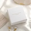 Anpassad utskriftspapper Jewellry Business Drawer Kartonglådor Personlig Lyxig Earings Ring Halsband Förpackning Chic Box 210724