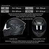 Motorradhelme Helm Herren Casco Moto ABS-Material Doppelvisier Modular Flip Up BT Racing Motocross DOT-geprüft