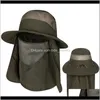 Hats Caps Hats, Scarves & Gloves Fashion Aessoriessummer Sun Breathable Fishing Hat Uv Protection Wide Brim Farmer Gardener Baseball Cap For