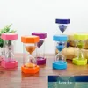 1 pc mini ampulheta sandglass 5 / 10min / 15min / 20min / 30min de areia relógio timers crianças desktop decorações decorações de jogo de criança brinquedo