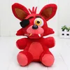 Mitternachts-Haremsbär-Plüschtier, 18 cm, hochwertiger Teddybär „Five Nights at Freddy's“, Goldener Freddy-Fazbear, Baumwollmaterial, Mangle Foxy, Bonnie Chica, Geschenk für Kinder