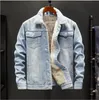 Hommes vestes 2021 hommes hiver Jean vêtements d'extérieur chaud Denim manteaux mode laine doublure plus épais grande taille M-8XL