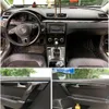 Car-Styling 5D Carbon Fiber Car Interior Center Console Color Change Molding Sticker Decals For Volkswagen Passat B7 2012-2016