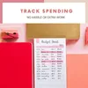 Confezione regalo Pezzi Fogli di bilancio per le spese Organizzatore di fatture per raccoglitore A6 Buste di contanti Tracker Budgeting PlannerRegalo
