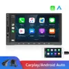 7" 2 Din MP5 multimedia player Car Radio Stereo Bluetooth FM GPS Autoradio Touch Screen AHD Carplay Android Auto for Cars
