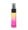 Parfym Spray Bottle Tomt Tjockt glasflaskor Slitstarkt för rese Kosmetisk behållare 10 ml Gradient Ren färg Essential Oljeflaskor GYL42