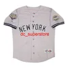 Anpassad sömnad Andy Pettitte 2009 World Series Road Jersey Men Women Youth Baseball Jersey XS-6XL