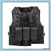 Tactical Vests Clothing Gear Usmc Airsoft Vest Molle Combat Assat Plate Carrier 7 Colors Cs Outdoor Hunting Drop Delivery 2021 Ij66365623