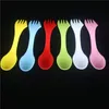 Plastic Spoon Forks Outdoor Spork Kitchen Tools for 6 Colors Factory price expert design Quality Latest Style Original Status