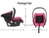 Baby Stroller 3 in 1 fashion good quality Hot High Landscape Mom Pink Stroller Travel Pram Carriage Basket Baby Car seat and Trolley1