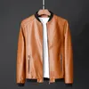 Men's Jackets Leather Jacket Bomber Motorcycle Men Biker PU Baseball Plus Size 7XL 2022 Fashion Causal Jaqueta Masculino J410