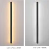 LED Wall Lamp Outdoor Modern Waterproof IP65 Porch Garden Long Wall Light & Indoor Bedroom Bedside Decoration Lighting Lamp Aluminum