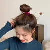 Simples Bonito Cabelo Cabelo Cordas Veludo Vermelho Estrela Redonda Bola Coração Geometria Cabelo Gravatas Para Mulheres Moda Bonito Cabelo Acessório